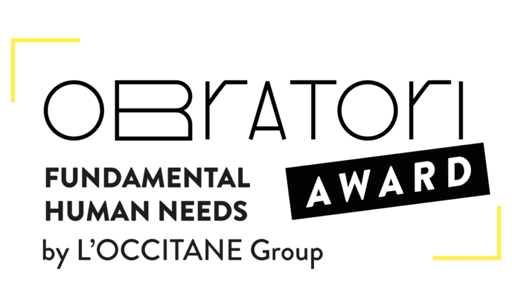 Obratori fundamental human needs award by l'Occitane Group